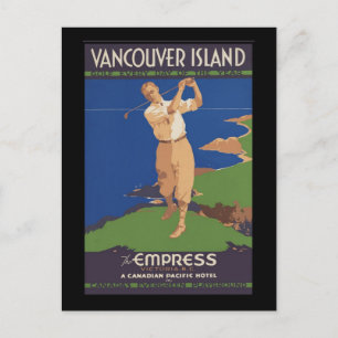 Vancouver Island Golf every day of the year Postcard