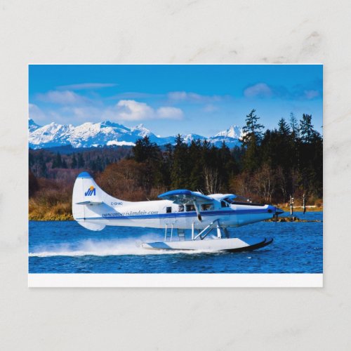 Vancouver Island Sea Plane Postcard