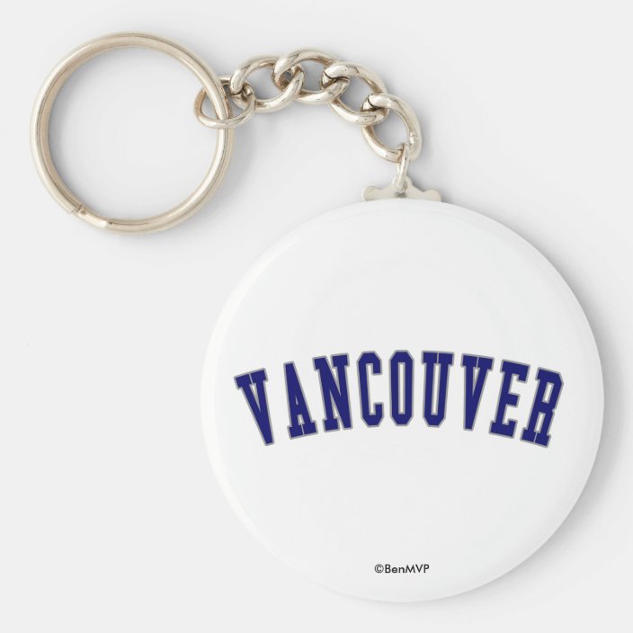 Vancouver Keychain