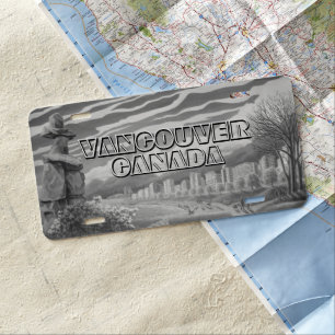 Vancouver License Plate Custom Vancouver License