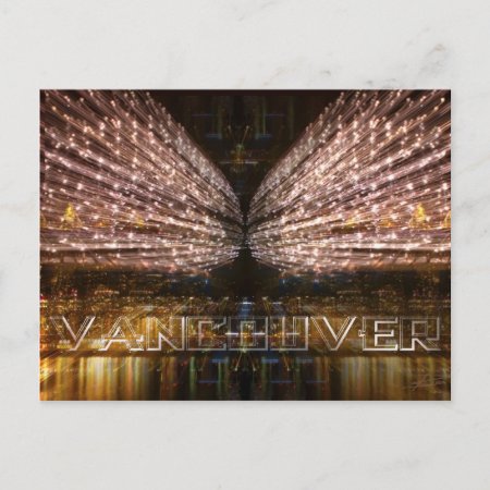 Vancouver Lightshow Postcard