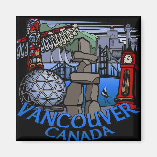 Vancouver Magnet Souvenir Magnet  Vancouver  Gifts