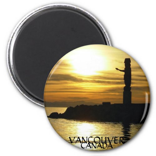 Vancouver Magnet Souvenir Sunset Beach Magnets