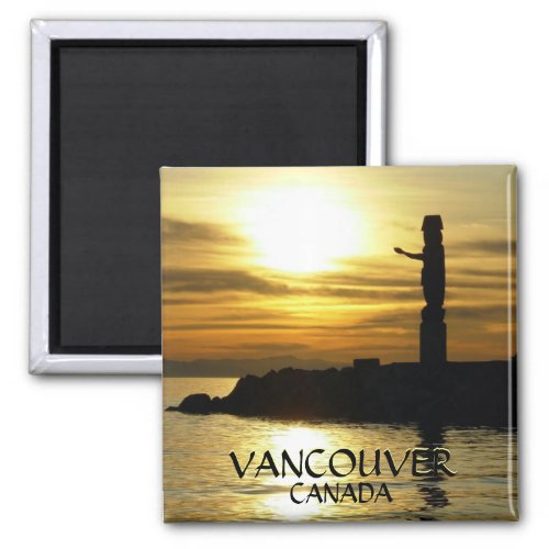 Vancouver Magnet Souvenir Sunset Beach Magnets