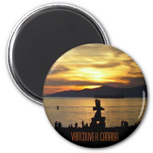 Vancouver Magnet Souvenir Sunset Beach Magnets