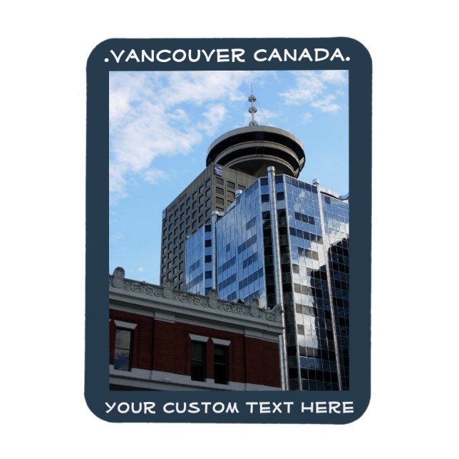 Vancouver Magnet Vancouver CN Personalized Magnet (Vertical)