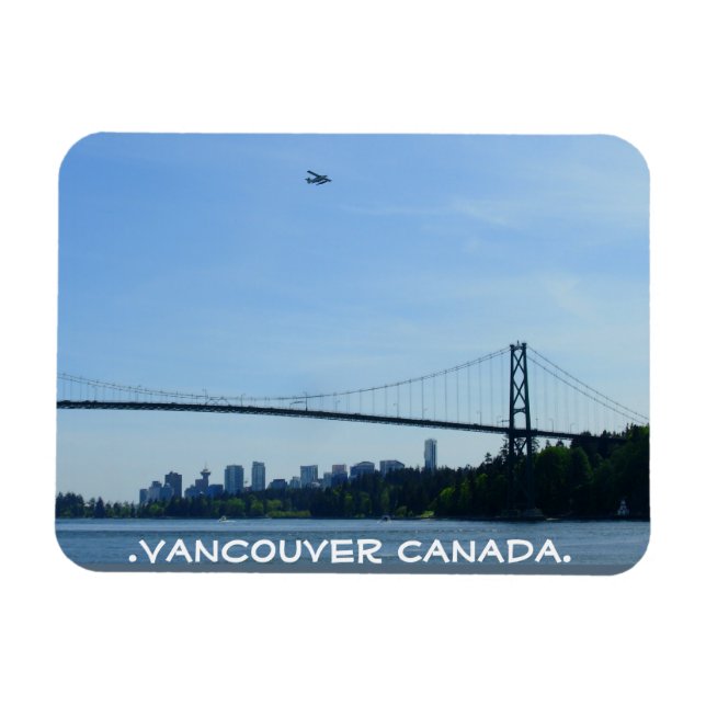 Vancouver Magnet Vancouver CN Personalized Magnet (Horizontal)