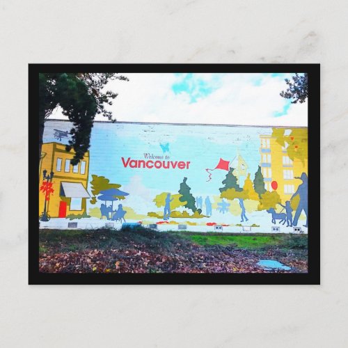 Vancouver Mural Postcard