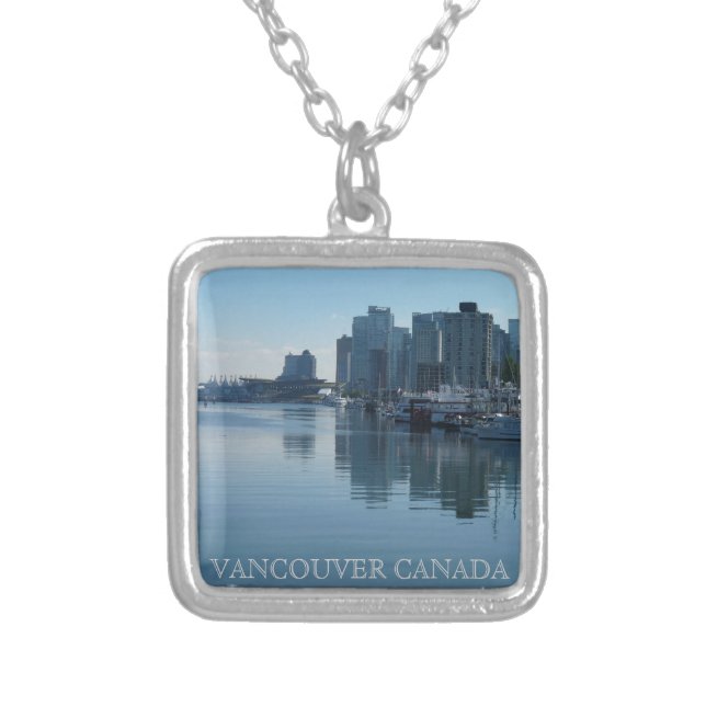 Vancouver Necklace Vancouver Canada Souvenir Gift (Front)