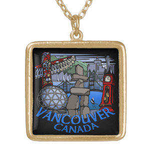 Vancouver Necklace Vancouver Canada Souvenir Gifts