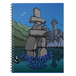Vancouver Notebook Landmark Souvenir Journal