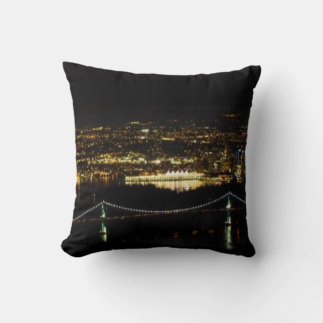 Vancouver Pillow Personalized Vancouver Souvenirs (Front)