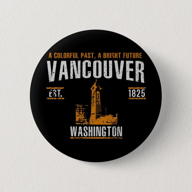 Vancouver Pinback Button (Front)