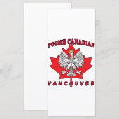 Vancouver Polish Canadian Leaf (Front/Back)