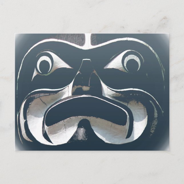 Vancouver Postcards Totem Pole & Landmarks Cards (Front)