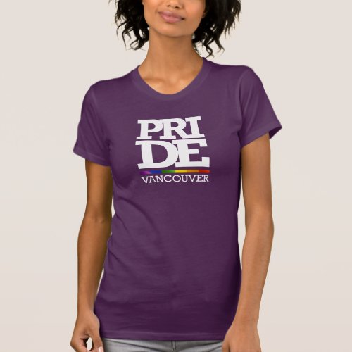 VANCOUVER PRIDE __ png T_Shirt