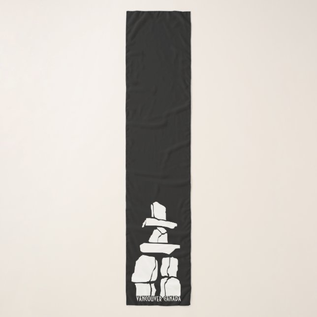 Vancouver Scarf Custom Vancouver Souvenir Scarves (Front)