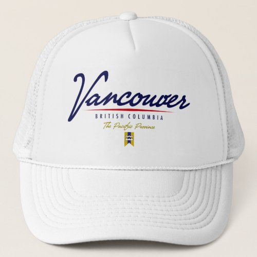 Vancouver Script Trucker Hat