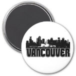 Vancouver Skyline Magnet at Zazzle