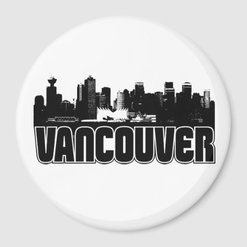 Vancouver Skyline Magnet