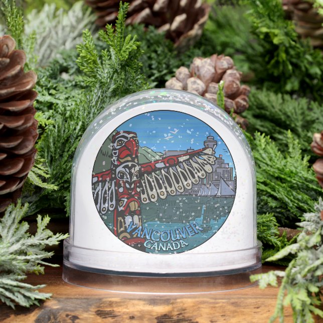 Vancouver Snow Globe Custom Vancouver Snowglobe (Winter)
