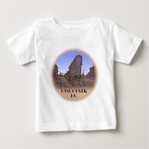 Vancouver Souvenir Baby T_shirt Gastown Baby Shirt