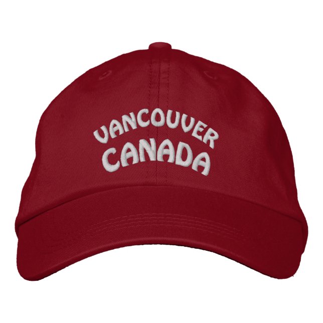 Vancouver Souvenir Baseball Cap Embroidered Cap (Front)
