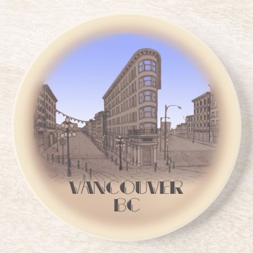 Vancouver Souvenir Coasters Vancouver Gastown Gift