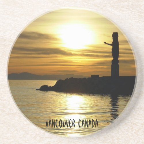 Vancouver Souvenir Coasters Vancouver Sunset Gifts