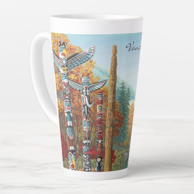 Vancouver Souvenir Cups Mugs Personalized Mugs (Left Angle)