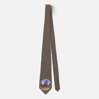 Vancouver Souvenir Gastown Tie Landmark Art Tie