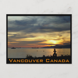 Vancouver Souvenir Postcards Inukshuk Landmark