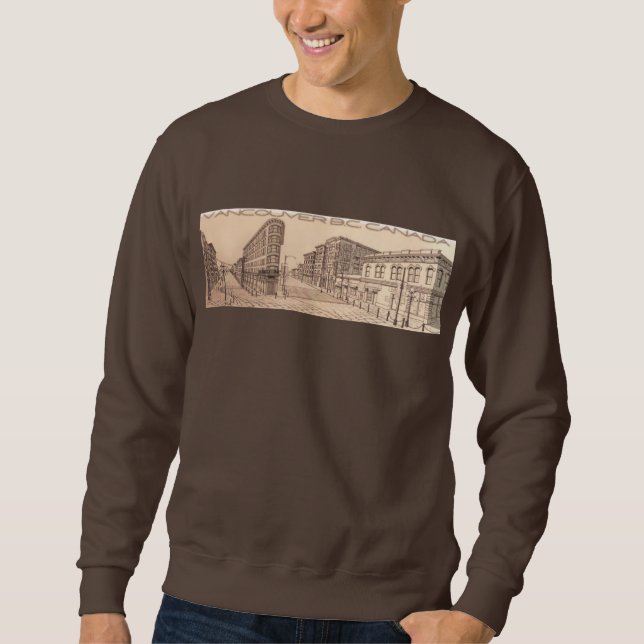 Vancouver Souvenir Shirt Men's Gastown Sweatshirts (Front)