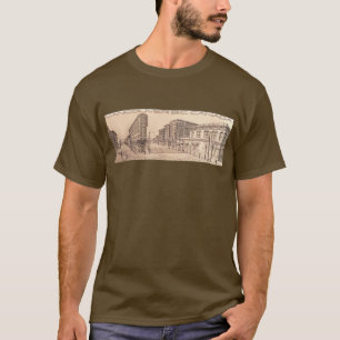 Vancouver Souvenir T-shirt Gastown Art Tees