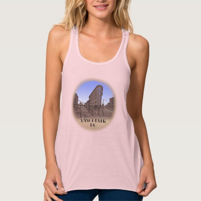 Vancouver Souvenir Women's Vancouver Tank Top (Front)