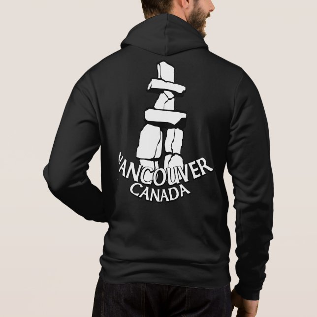 Vancouver Sweatshirt Vancouver Souvenir Hoodie (Back)