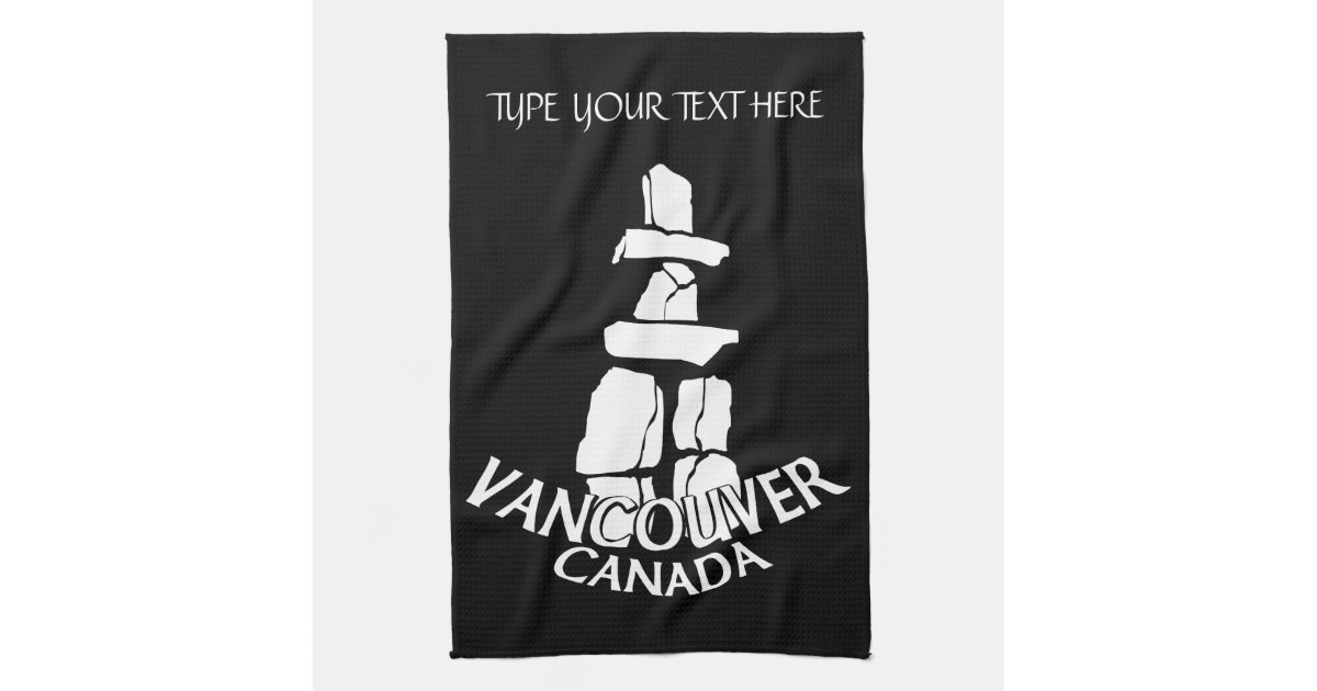 Vancouver Towel Personalized Vancouver Tea Towel Zazzle