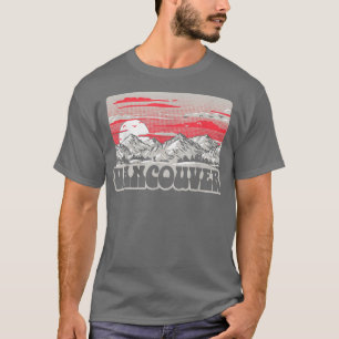 Vancouver Vintage Eighties Mountains Retro Graphic T-Shirt