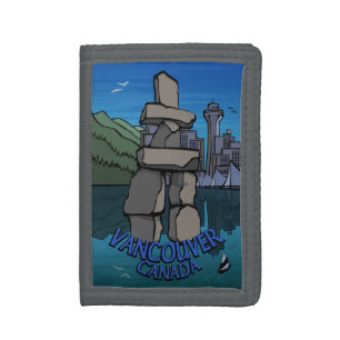 Vancouver Wallet Custom Vancouver Souvenir Wallet