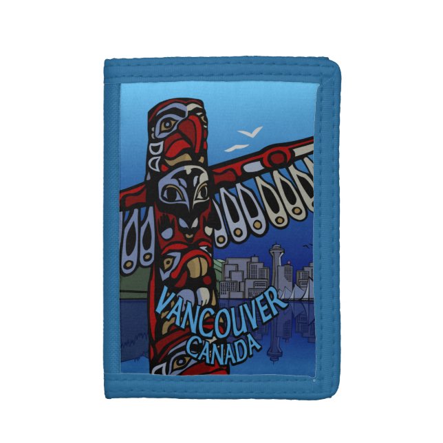 Vancouver Wallet Custom Vancouver Souvenir Wallet (Front Vertical)