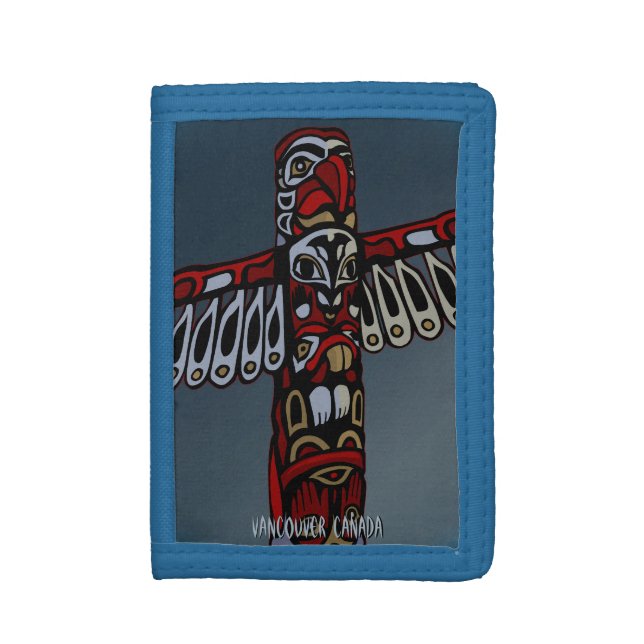 Vancouver Wallet Custom Vancouver Souvenir Wallet (Front Vertical)