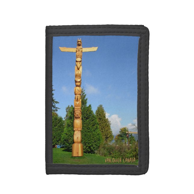 Vancouver Wallet Custom Vancouver Souvenir Wallet (Front Vertical)