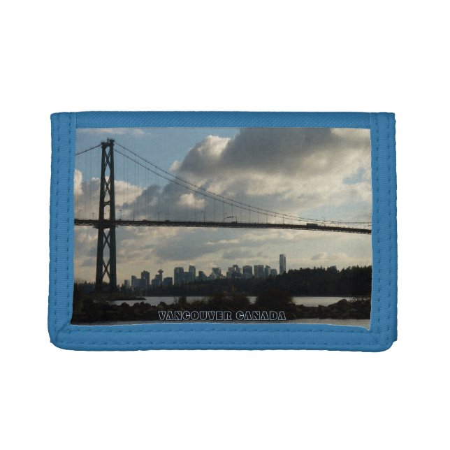 Vancouver Wallet Vancouver Canada Souvenir Wallet (Front)