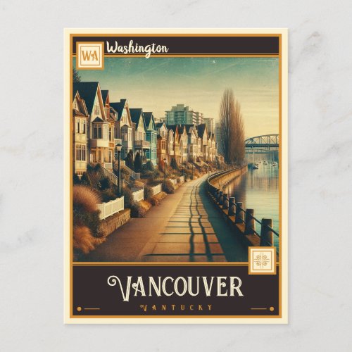 Vancouver Washington Vintage Postcard