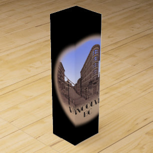 Vancouver Wine Box Custom Gastown Art Souvenir