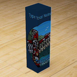 Vancouver Wine Box Customize Vancouver CN Souvenir