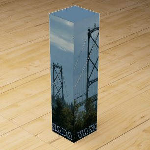 Vancouver Wine Box Customize Vancouver CN Souvenir