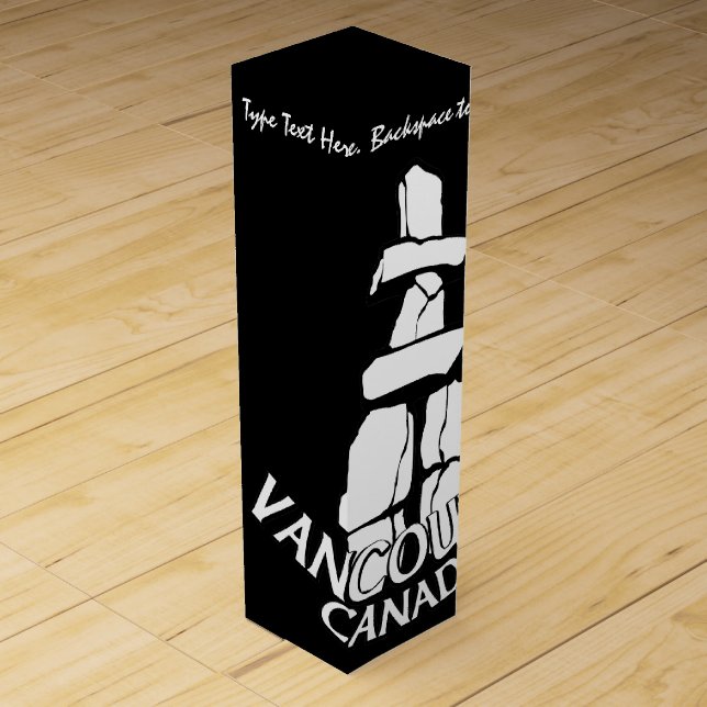 Vancouver Wine Box Customize Vancouver CN Souvenir (Front)