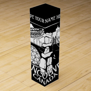 Vancouver Wine Box Customize Vancouver CN Souvenir