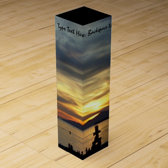Vancouver Wine Box Customize Vancouver CN Souvenir (Front)